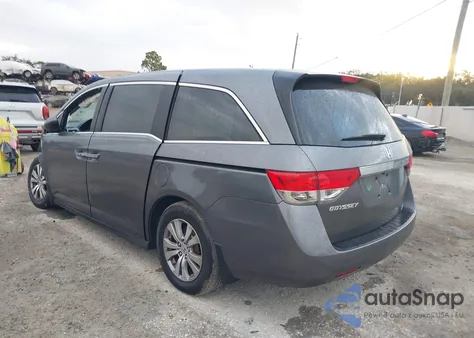 2014 Honda Odyssey Ex из США, поврежденный, VIN 5FNRL5H41EB124452